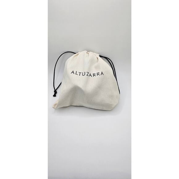 Altuzarra Women's Hardware Belt Ivory Size M - Picture 4 of 5